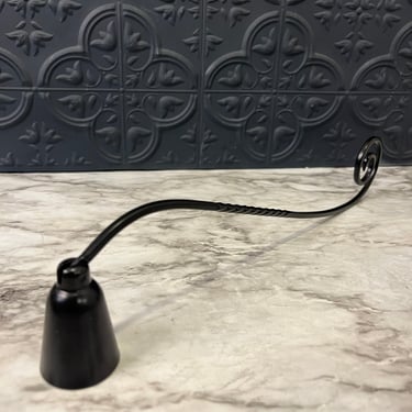 Black Spiral Candle Snuffer