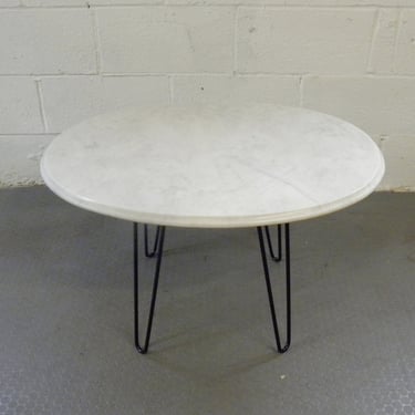 Vintage Mid Century White Italian Regency 29