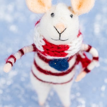 Toasty Tomas Mouse Ornament