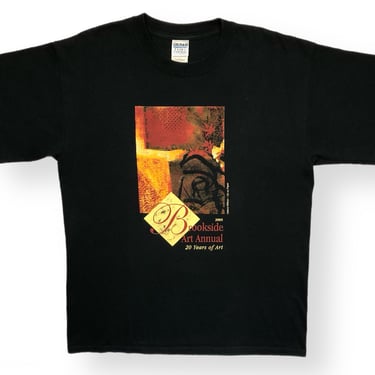 Vintage 2005 Brookside Art Festival “Valerie Wilson” Painting Graphic T-Shirt Size Large 