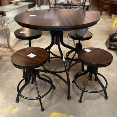 Ashley Furniture Industries 5-Piece 'Odium' Industrial Bistro Dining Set