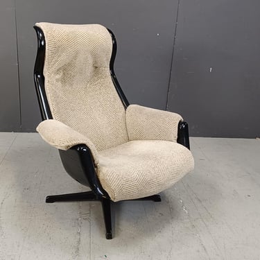 Mid-Century Space Age Galaxy Armchair by Alf Svensson for Dux, 1968 - space age lounge chair - vintage design chair - swivel chair 