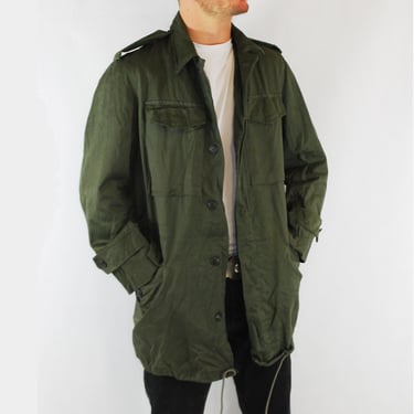 Greek M51 USA Style Army Military NATO Green Parka Jacket 