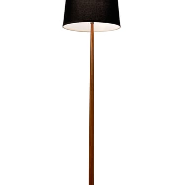 Swedish 3-Way Teak Floor Lamp by George Kovacs, circa 1960s - *Please ask for a shipping quote before you buy. 