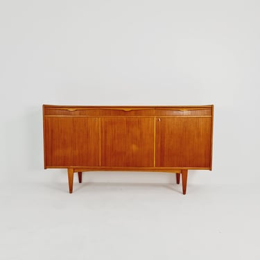 Swedish vintage Teak & oak sideboard by Breo oderljunga, 1960s 