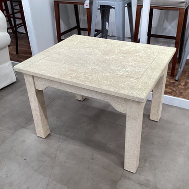 Distressed Off-White Table