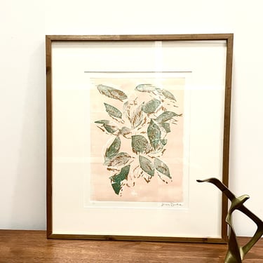 Pink Ficus Print