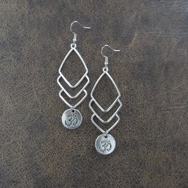 Silver ohm earrings 