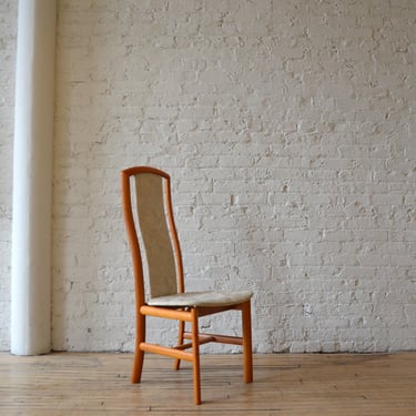 Set of (6) MCM Skovby Sculpted-Back Danish Teak Dining Chairs