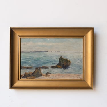 Marine Landscape Oil Painting