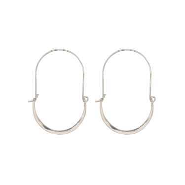 Hammered Paloma Hoops