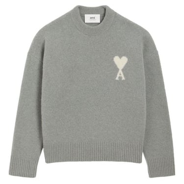 Ami Paris Men Adc Grande Maglia G.Collo