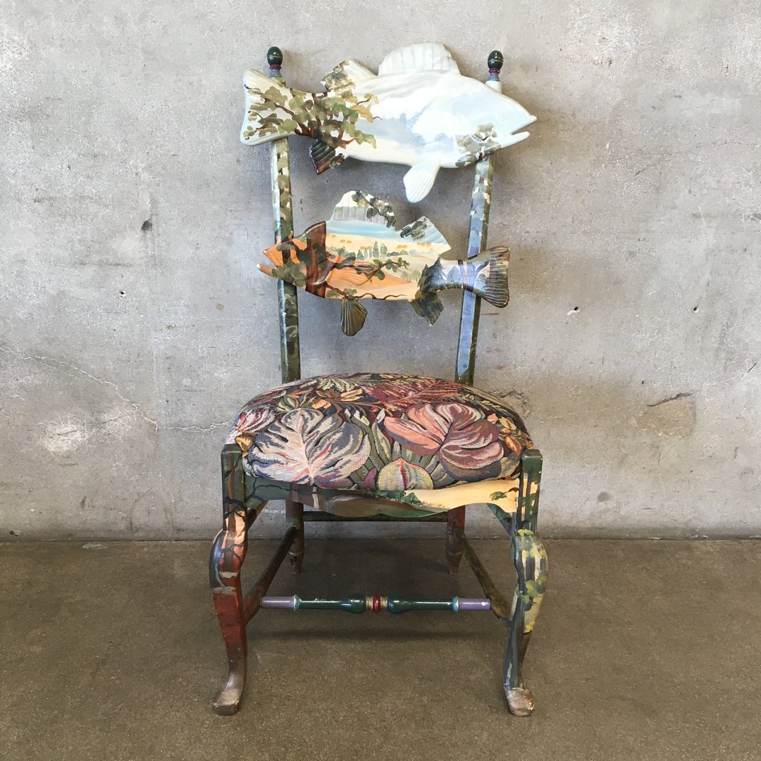 Mackenzie childs fish chair hotsell