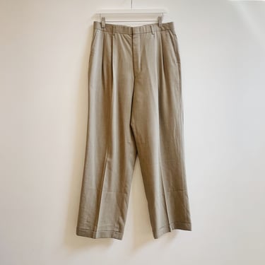 Vintage Greige Relaxed Cuffed Trouser