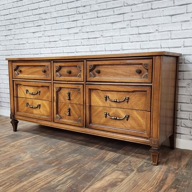 Item #281 Customizable Mid-century Neoclassical Dresser / Buffet / tv stand 