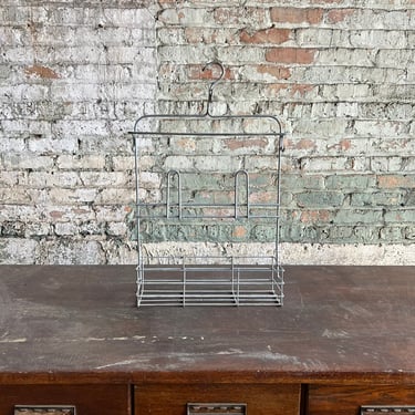 Vintage American Wire Form Co Hanging Locker Room Basket 