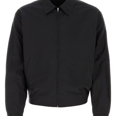Lemaire Man Black Cotton Blend Jacket