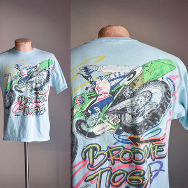 Vintage Broome Tioga Dirtbike Tee 