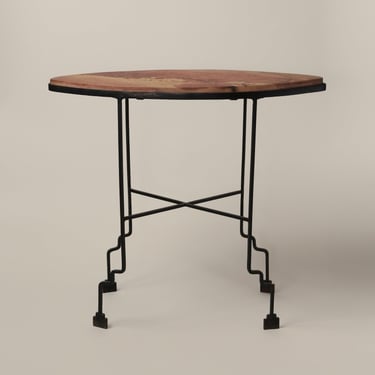 Atrio Vintage - Iron and Stone Table