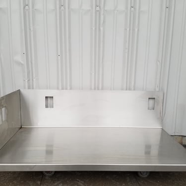 Stainless Steel Countertop with Backsplash