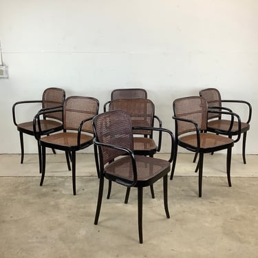 Mid-Century Stendig "Prague" Chairs by Josef Hoffman- Set of Seven 