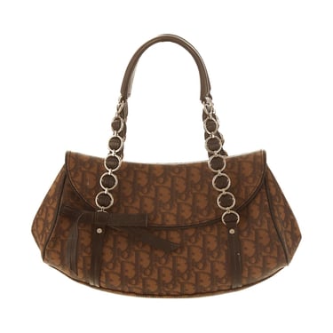 Dior Brown Bow Shoulder Bag