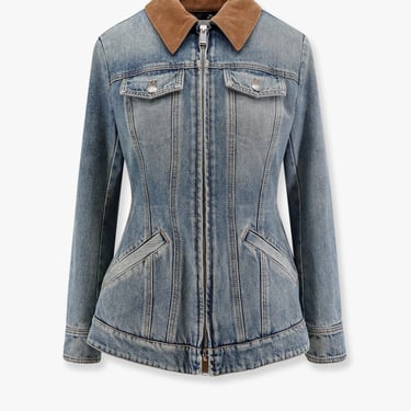 Alexander Mcqueen Women Alexander Mcqueen Blue Jackets