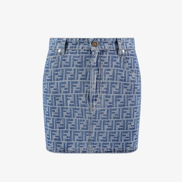 Fendi Women Fendi Blue Skirts