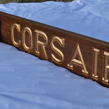 Quarter Board, "Corsair", with Tung Woo Starboard Light