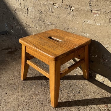 Vintage Oak Stool