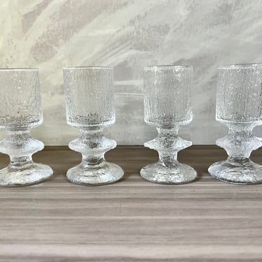 Vintage Senaattori Cordial / Liqueur glass Timo Sarpaneva Iittala Finland glass vintage collectible glass mcm glass flutes holiday glassware 