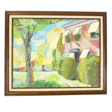 1962 Kwang R Cook Oil On Canvas