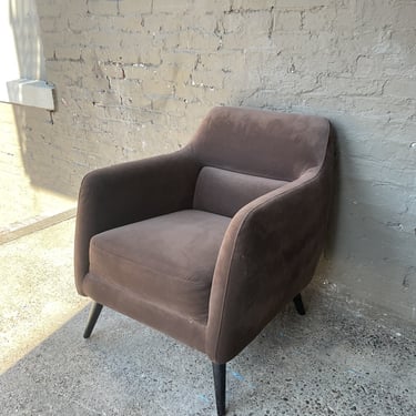 Brown Modern Lounge Chair