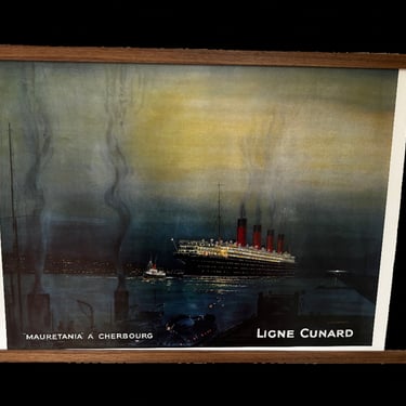 #Ligne Cunard Poster