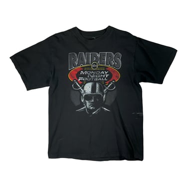 Vintage Raiders T-Shirt NFL Monday Night Football