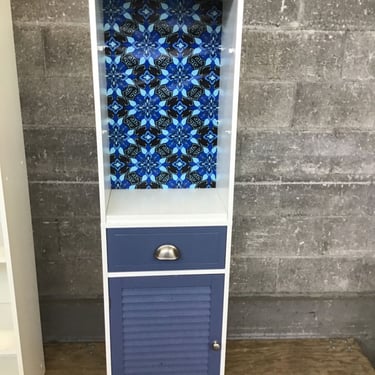 Blue Floral Cupboard (Seattle)