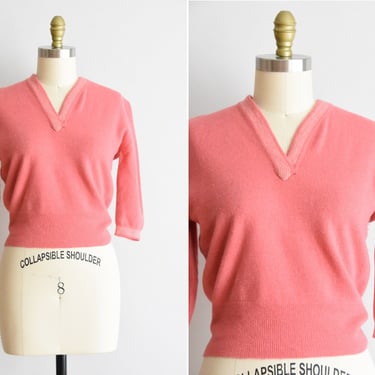 1950s Valentine Taffy sweater 