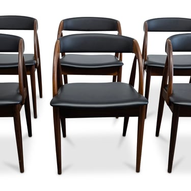6 Teak Dining Chairs / Orte Mobel Fabrik - 062430