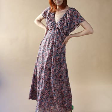 Monet Ruched Maxi Dress