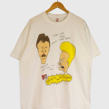 Vintage 1993 Beavis And Butt-Head T Shirt Sz 2XL