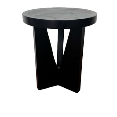 Uttermost Black Tripod Wood Side/End Table  AT257-8