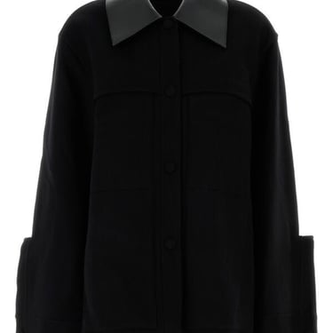 Jil Sander Women Black Wool Jacket