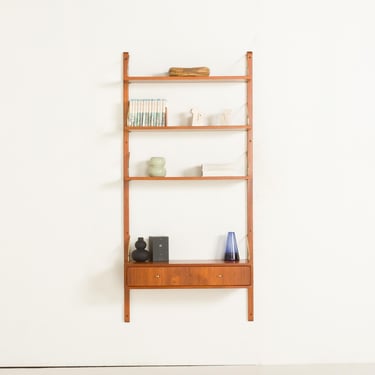 Poul Cadovius wall unit with a console, Cado 1960s 