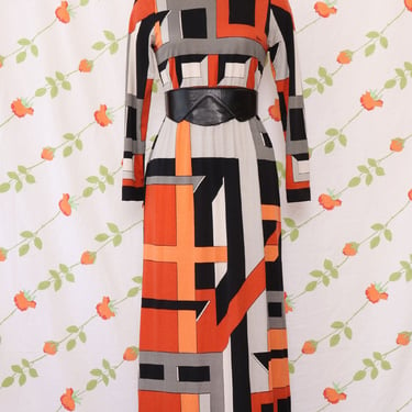 Paganne Peachy Geometric Maxi M-M/L