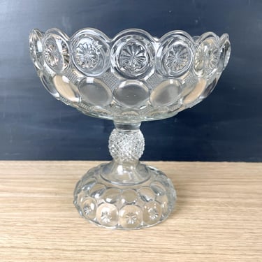 EAPG Co-operative Flint Glass Co. Imperial compote -  1890s antique 