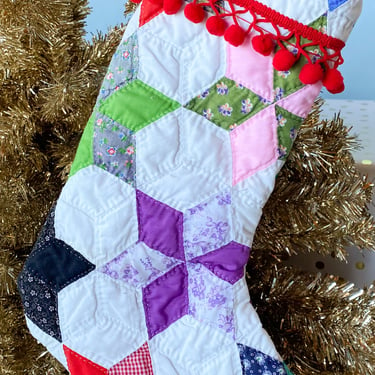 Handmade Quilted Stocking