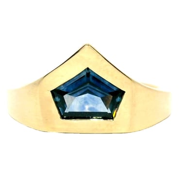 The Casa - Signet Style Montana Sapphire Ring