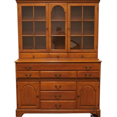 PENNSYLVANIA HOUSE Independence Hall Solid Cherry Early American 56" Buffet w. China Cabinet 4532 / 4552 - Mt. Vernon Finish 