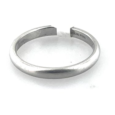 Platinum 3mm Tiffany Wedding Band