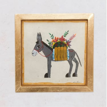 RRS Donkey with Blanket Painting (Curbside & in-store pick up only)